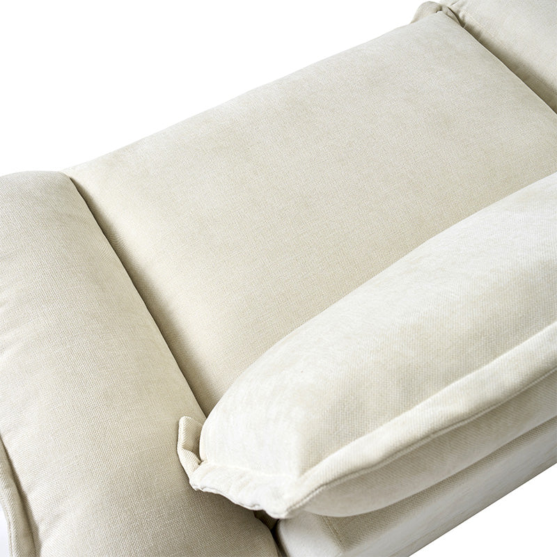 Fabiola Mini Sofa with Storage & Seamless Design - Compact Modern Loveseat for Small Spaces, Living Room, Bedroom or Dorm