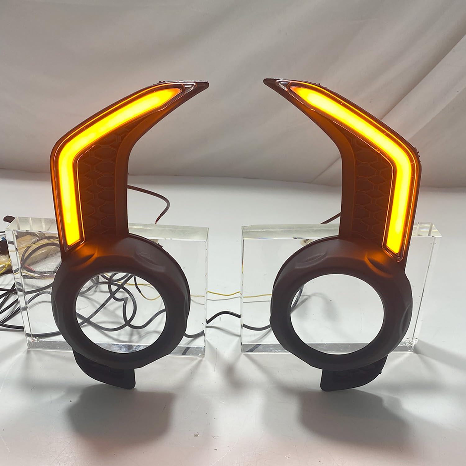 Toyota 4Runner 2014-2024 LED Fog Lights & DRL Daytime Running Lights Kit - Amber (2PCS) | High Visibility for Off-Roading & Night Driving