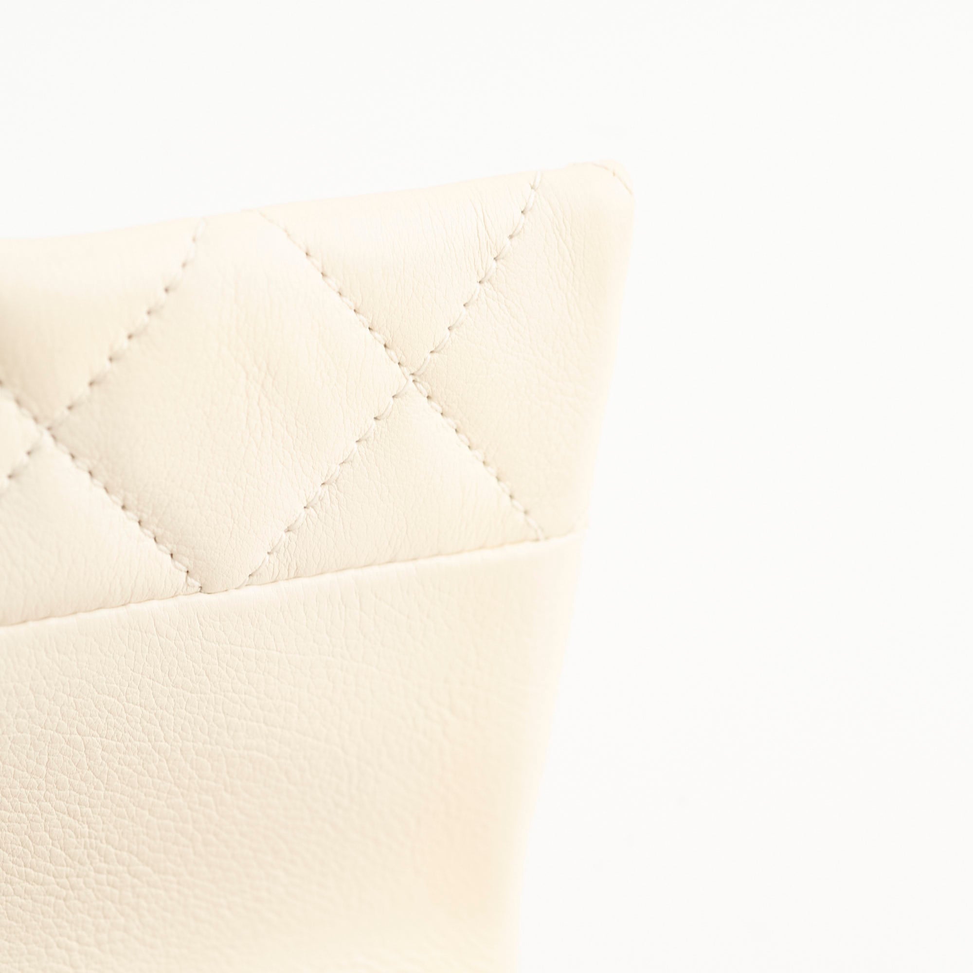 Chanel Calfskin Accordion Pearl Flap Bag White 28 Series - Luxury Designer Handbag for Women, Perfect for Evening Parties & Special Occasions