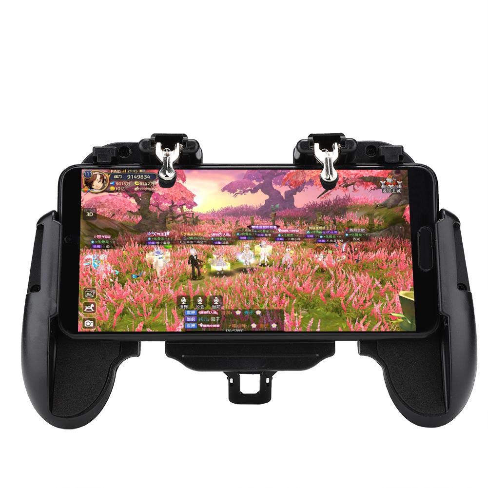 EBTOOLS Rechargeable Mobile Game Controller with Cooling Fan - Wireless Bluetooth Gamepad for iPhone & Android - Perfect for PUBG, Fortnite, Call of Duty Gaming Sessions
