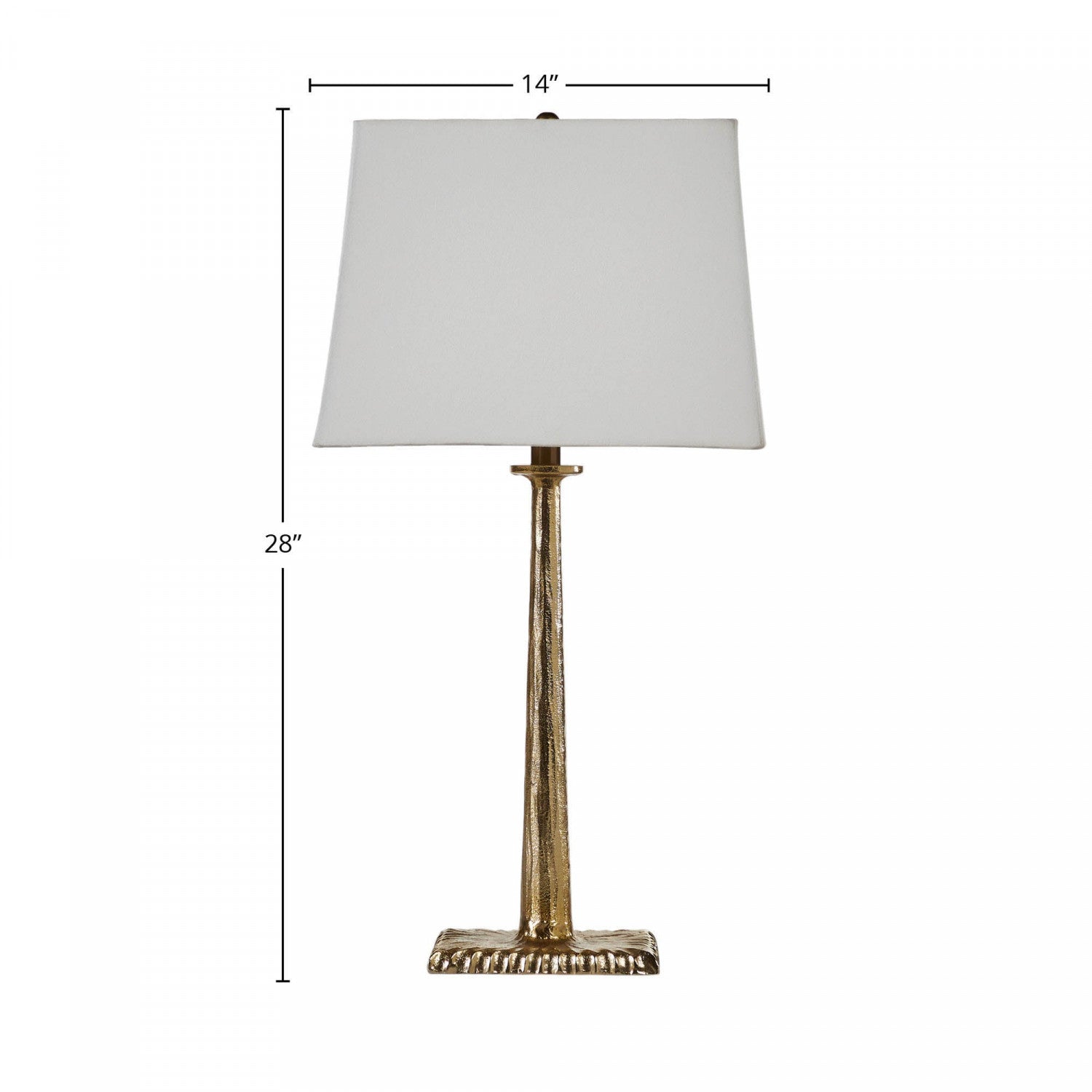 Auralis Modern Gold Table Lamp - Elegant Bedside & Living Room Lighting for Home Decor