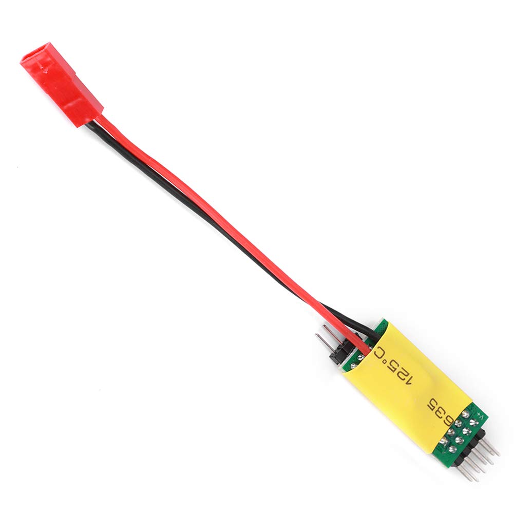 RC Car Light Controller Board - Easy to Install LED Light Control Module for RC Cars, Trucks & Models | Third Channel Light Switch for Realistic Night Driving & Racing Scenes