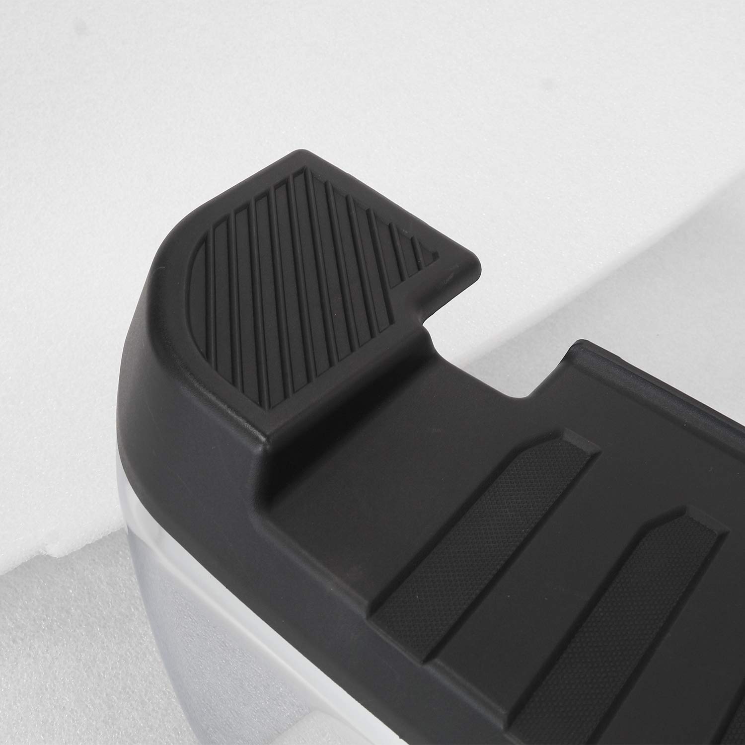 AKKON Rear Bumper with Step Pads & LED Lights Kit for 2015-2019 Ford F150 Standard/Styleside Bed - No Sensor Hole & Hitch Included | Perfect for Off-Roading, Truck Upgrades & Enhanced Vehicle Protection