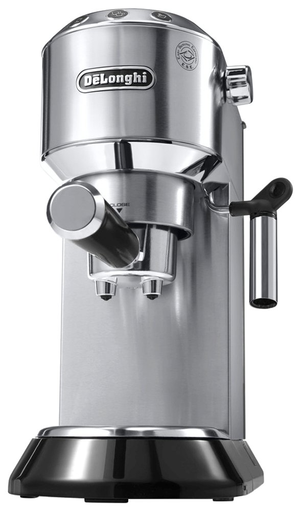 De'Longhi EC680M Dedica Style Espresso Machine - 15 Bar Pump Pressure, Milk Frother for Latte & Cappuccino, Compact Stainless Steel Design (13