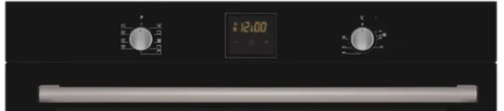 Tisira TOC969E 90cm Built-In Oven with 9 Functions, 121L Capacity, Black - Perfect for Modern Kitchens, Baking, Roasting & Family Cooking