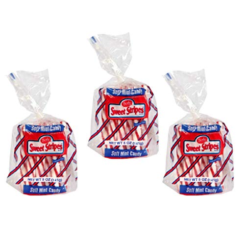 Bob's Sweet Stripes Peppermint Candy Canes - 5oz (3 Pack) | Classic Holiday Treats for Christmas Stocking Stuffers, Office Party Favors & Gift Exchange