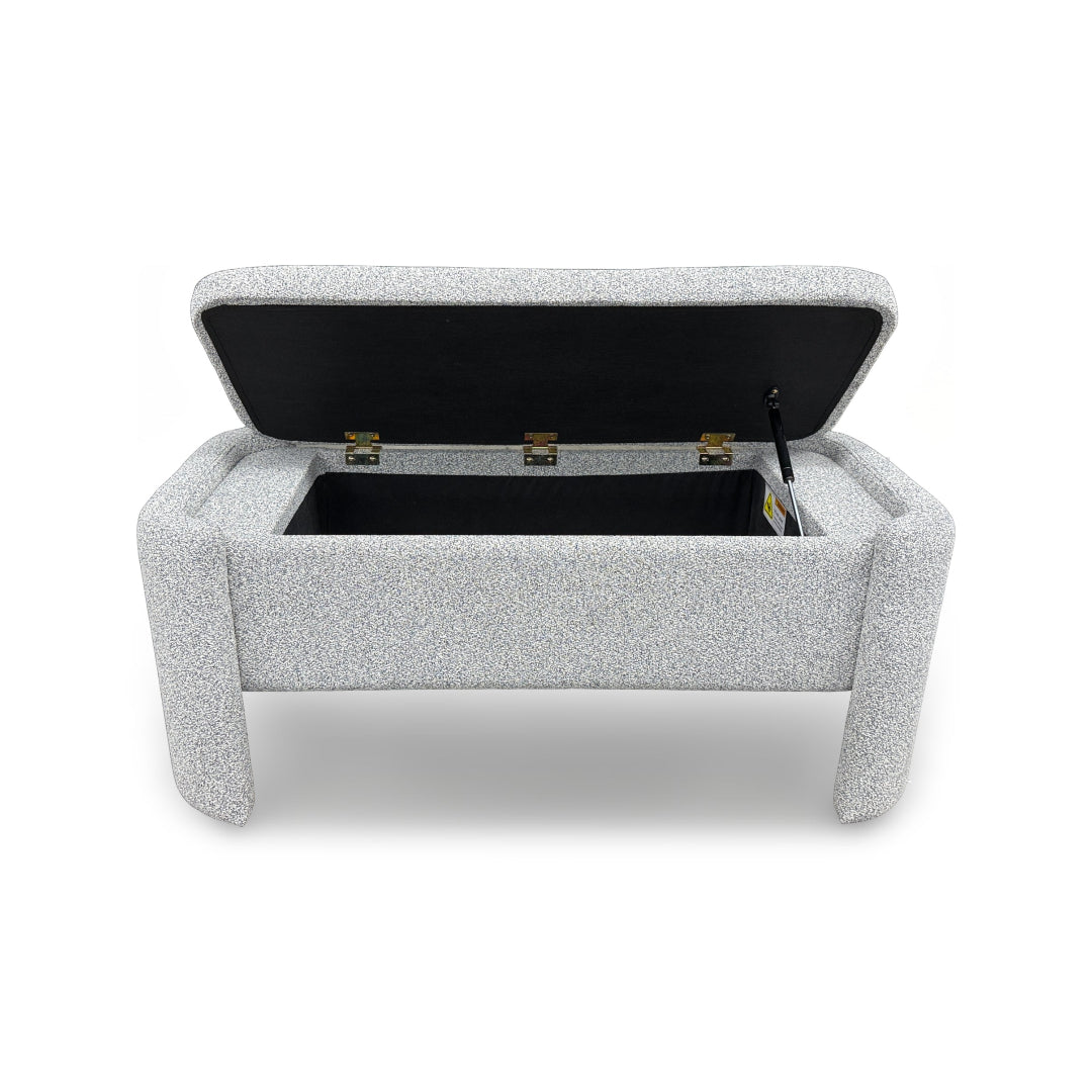 Mira Storage Bench - Stylish Entryway Bench with Hidden Storage for Shoes & Home Organization | Perfect for Hallway, Bedroom & Living Room