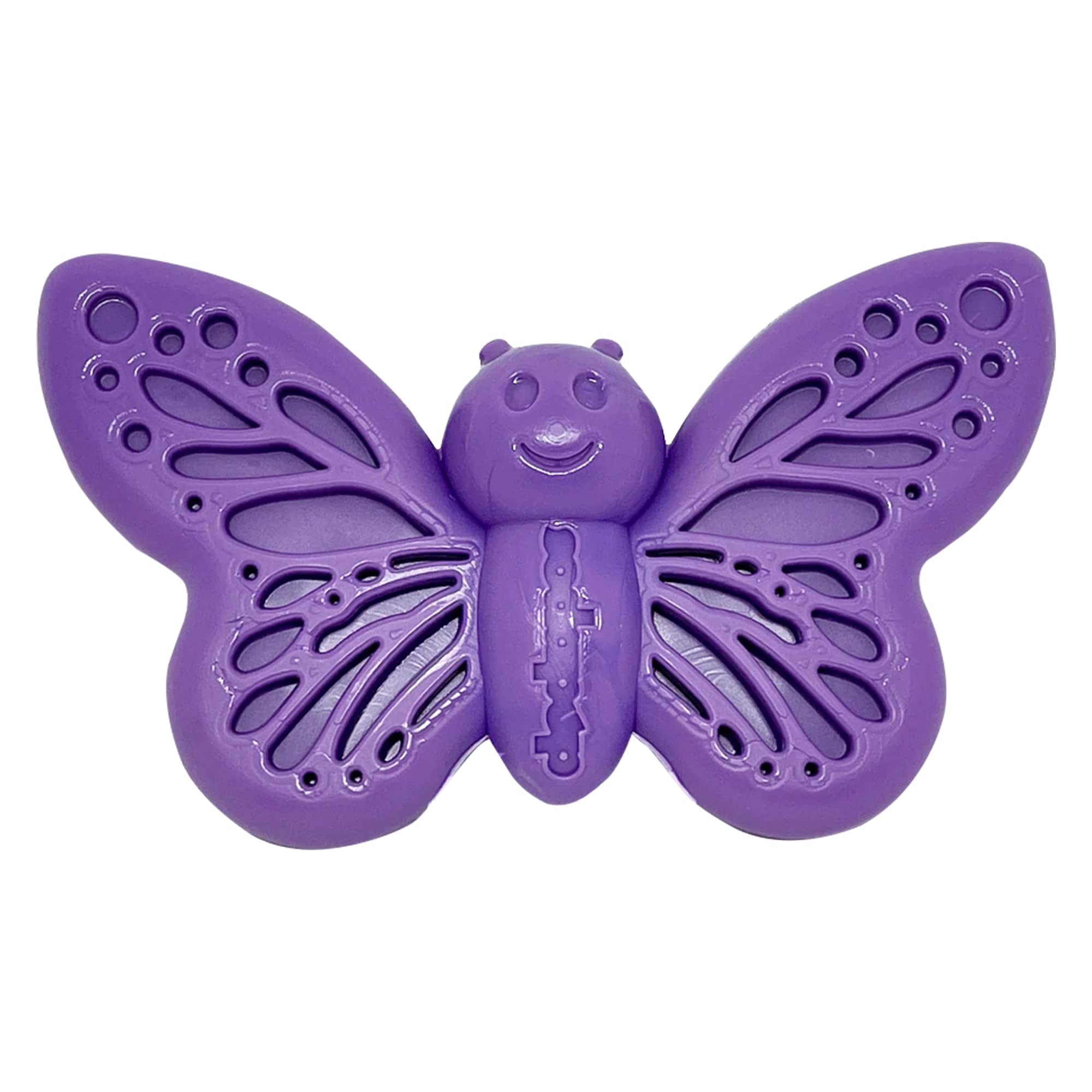 **SodaPup Butterfly Durable Dog Chew Toy – Non-Toxic, Pet-Safe Nylon Chew for Mental Stimulation, Teeth Cleaning & Fresh Breath – Made in USA – Perfect for Aggressive Chewers & Anxiety Relief**    *(Ideal for teething puppies, aggressive chewers, and anxious dogs – promotes dental health and reduces destructive chewing.)*