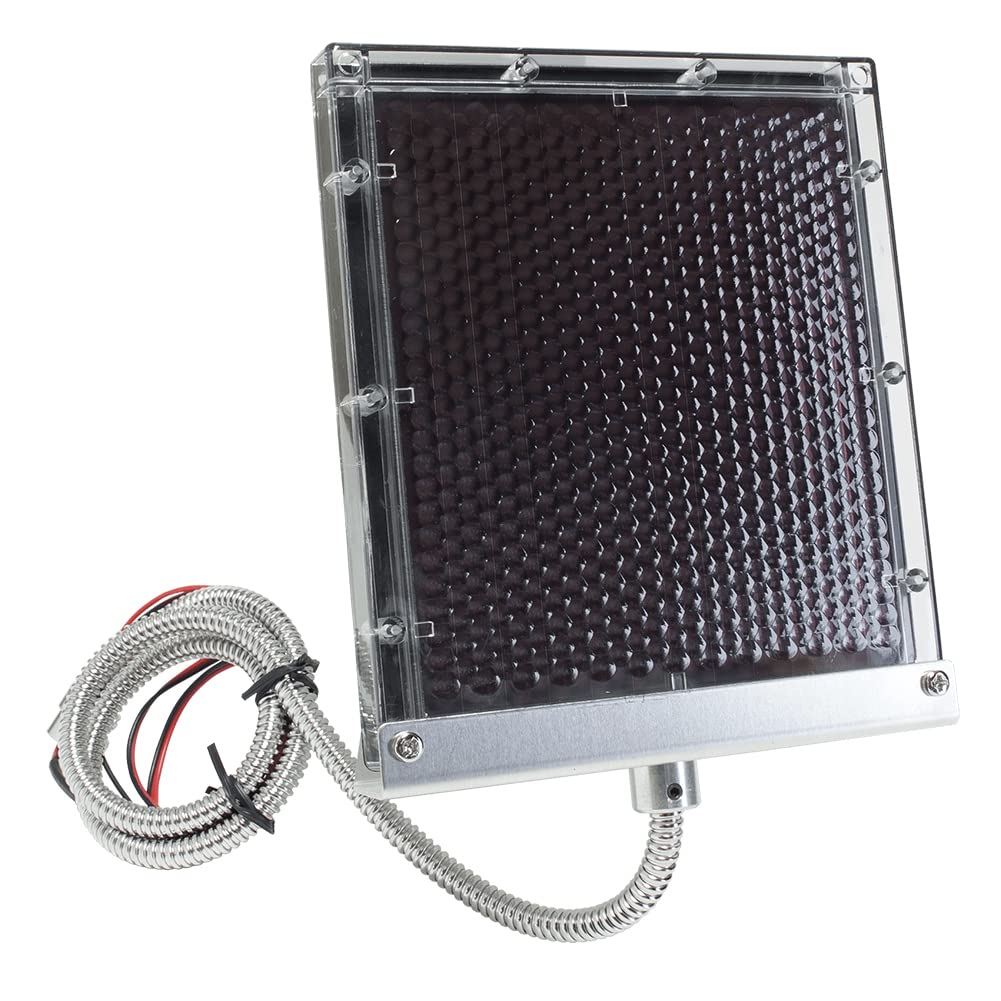 Wildgame Innovations Solar Panel for Deer Feeder - 12V Outdoor Hunting Battery Charger with Waterproof Design - Perfect for Hunting Camps, Wildlife Observation & Remote Feeding Stations