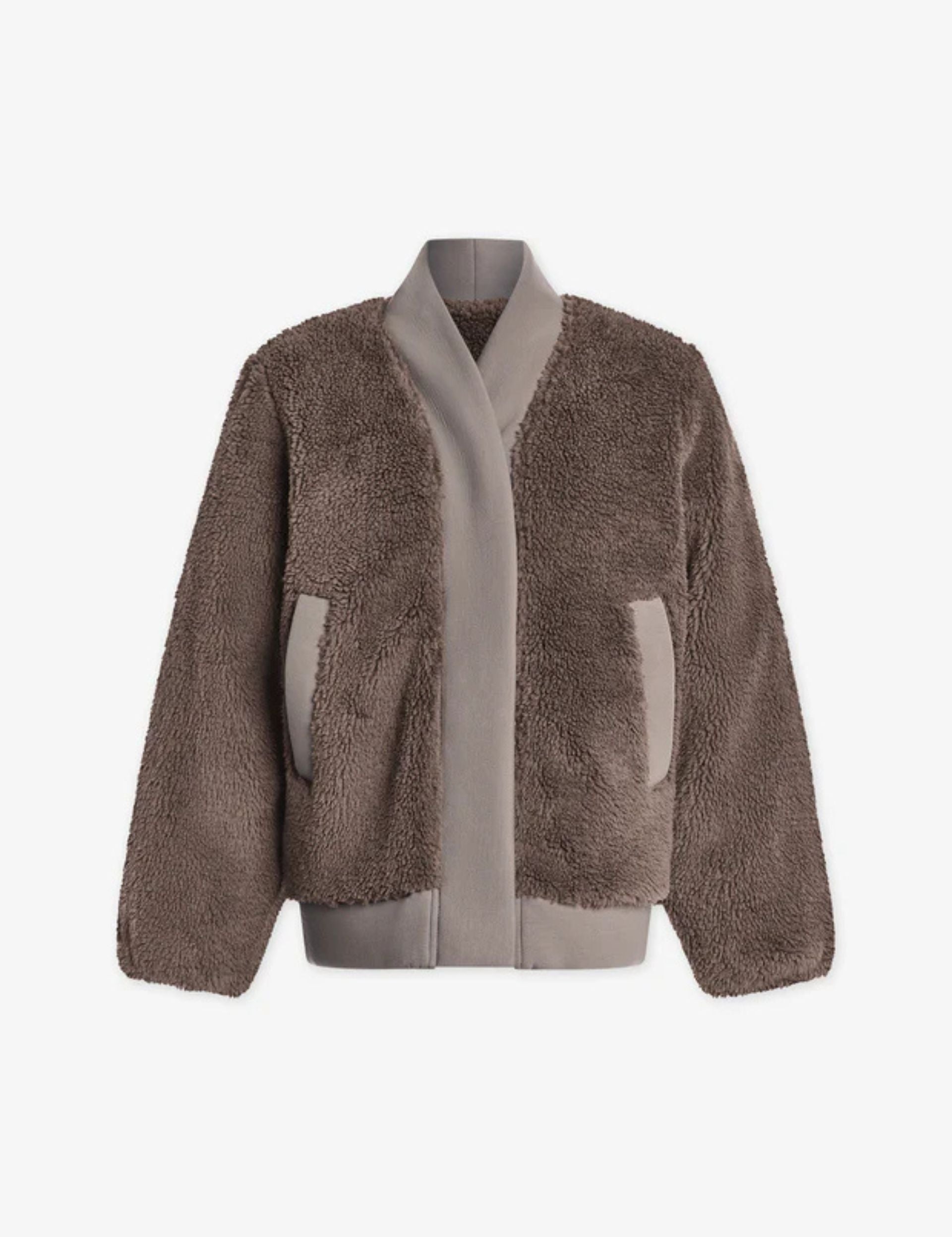 Joanna Reversible Jacket - Lightweight Waterproof Windbreaker for Women | Fungi/Coffee Quartz Colors | Perfect for Hiking, Travel & Outdoor Adventures