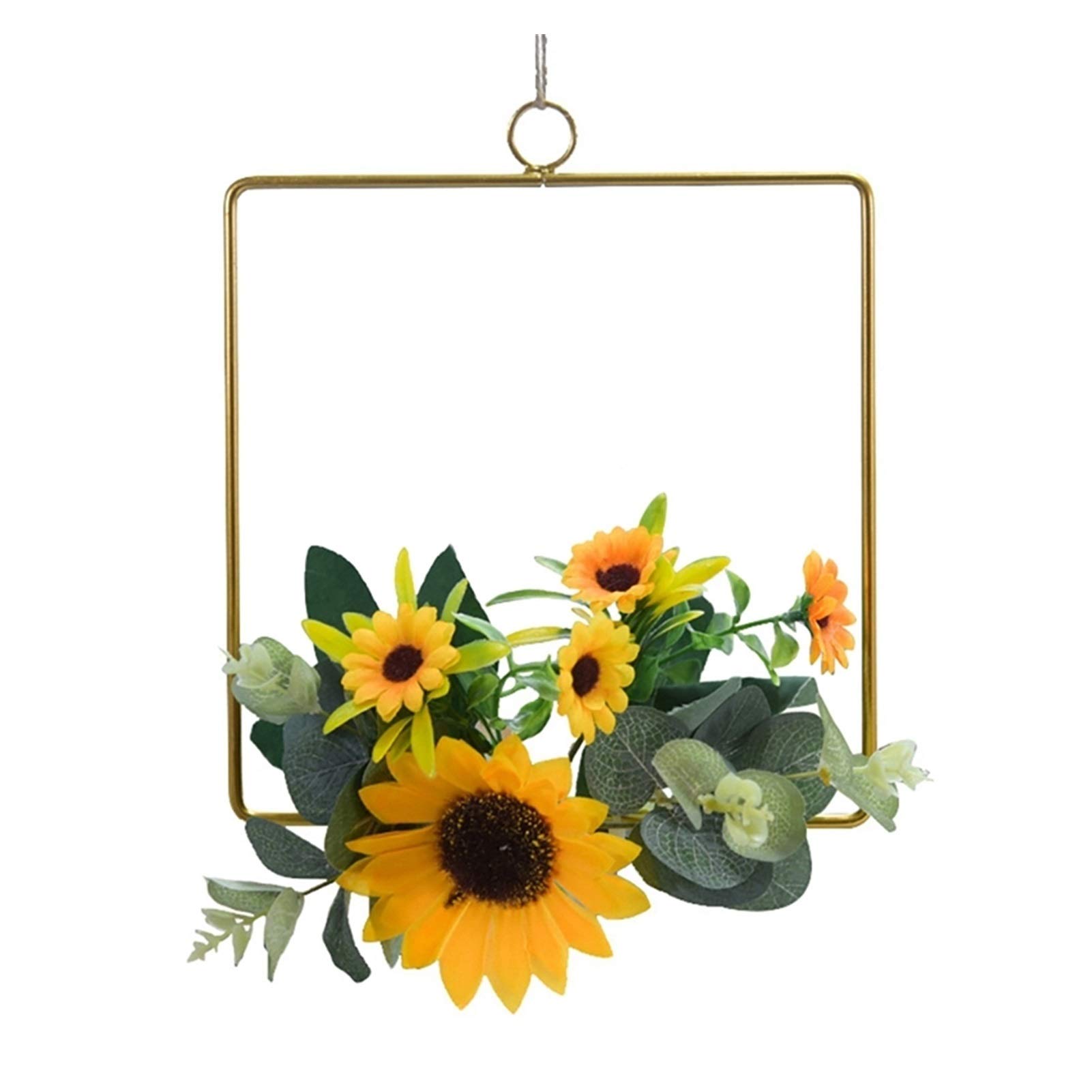 Artificial Sunflower Wreath - 18