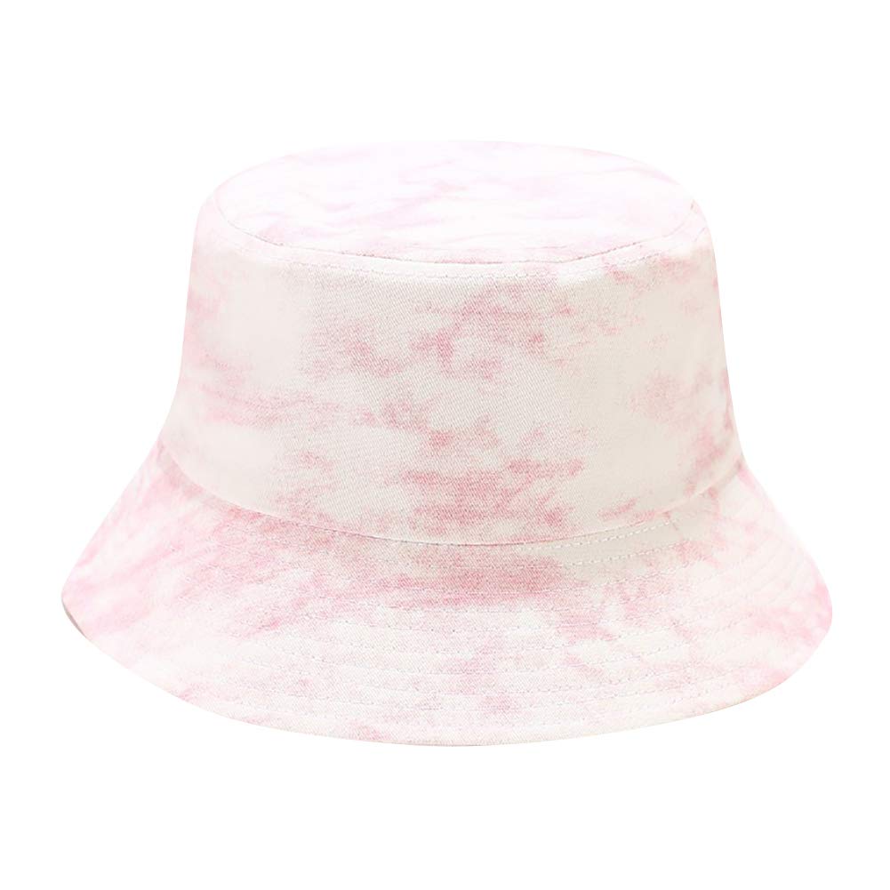 KEKY Summer Beige Print Bucket Hat for Women & Men - Stylish Banana Pineapple Design Sun Hat, Breathable Foldable Beach Hat for Outdoor, Fishing, Travel, and Casual Wear