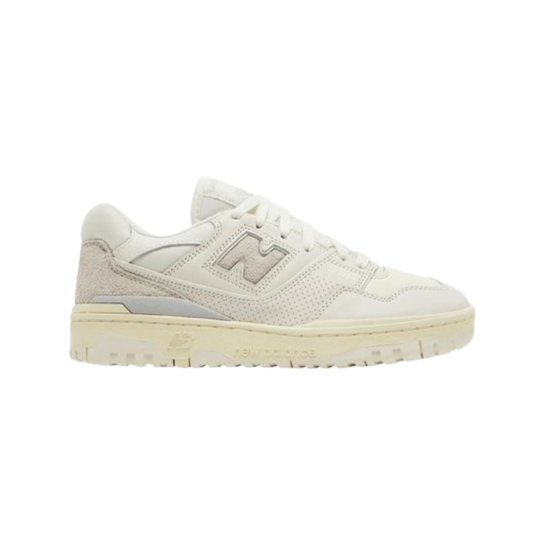 New Balance 550 Aime Leon Dore White Leather Sneakers - Men's & Women's Casual Shoes for Everyday Wear & Street Style Fashion