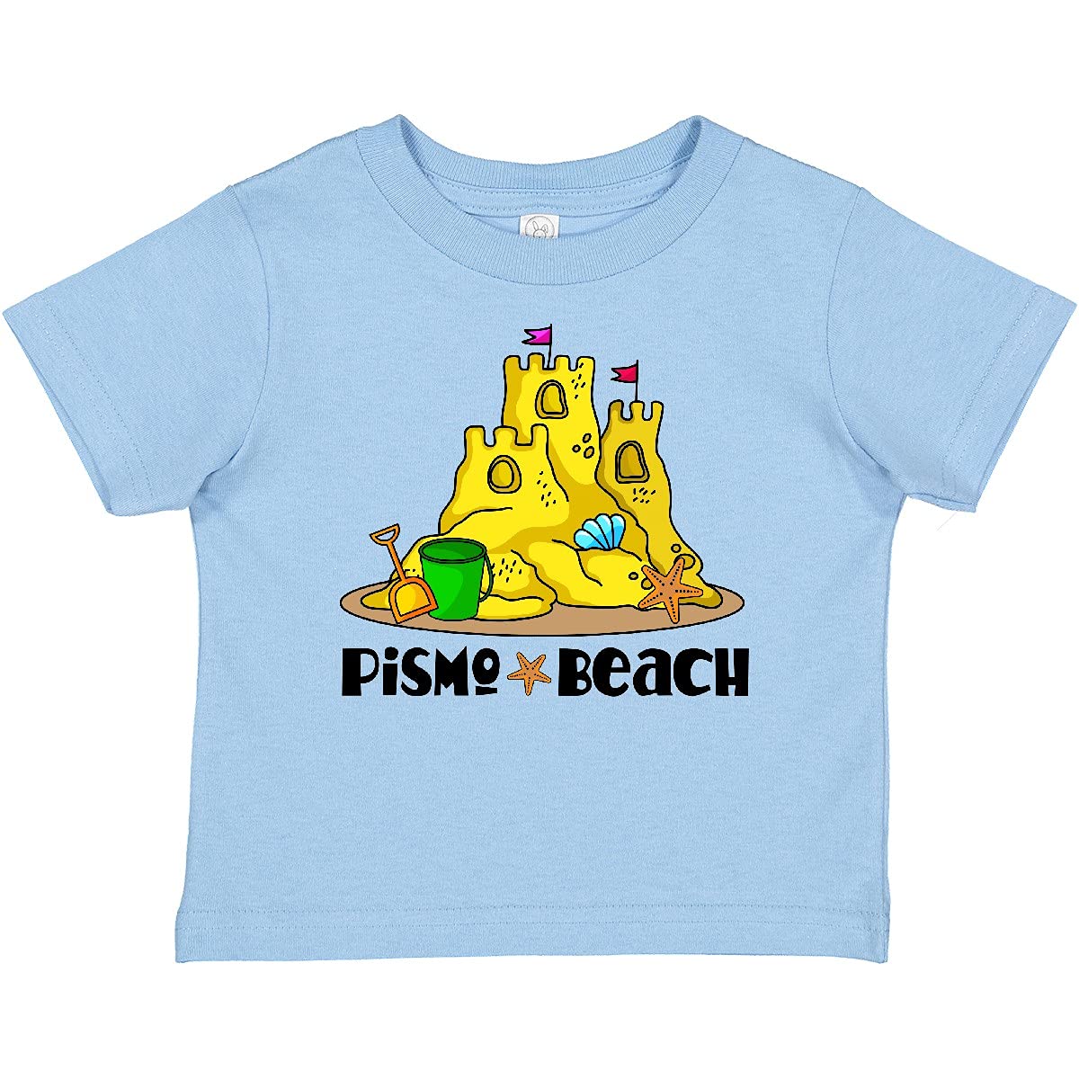 Inktastic Pismo Beach California Vacation Baby T-Shirt - Cute Beach-Themed Cotton Tee for Toddlers & Infants - Perfect for Family Trips, Summer Outings & Coastal Adventures
