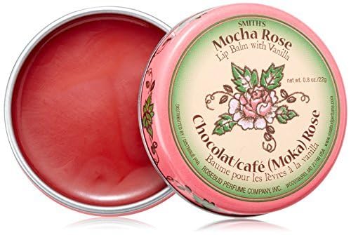 Rosebud Lip Balm - Mocha Rose Scented Moisturizing Balm, 0.8 oz | Hydrating & Nourishing for Dry, Chapped Lips | Perfect for Winter Care, Daily Use & On-the-Go Application