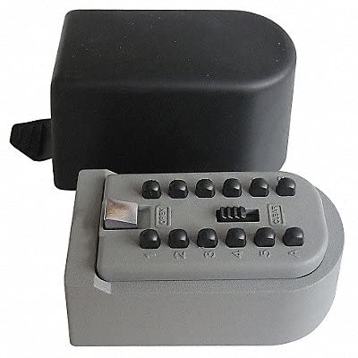 Secure Wall Mount Lock Box with 5 Keys - Ideal for Home, Office & Outdoor Key Storage | Durable & Weatherproof