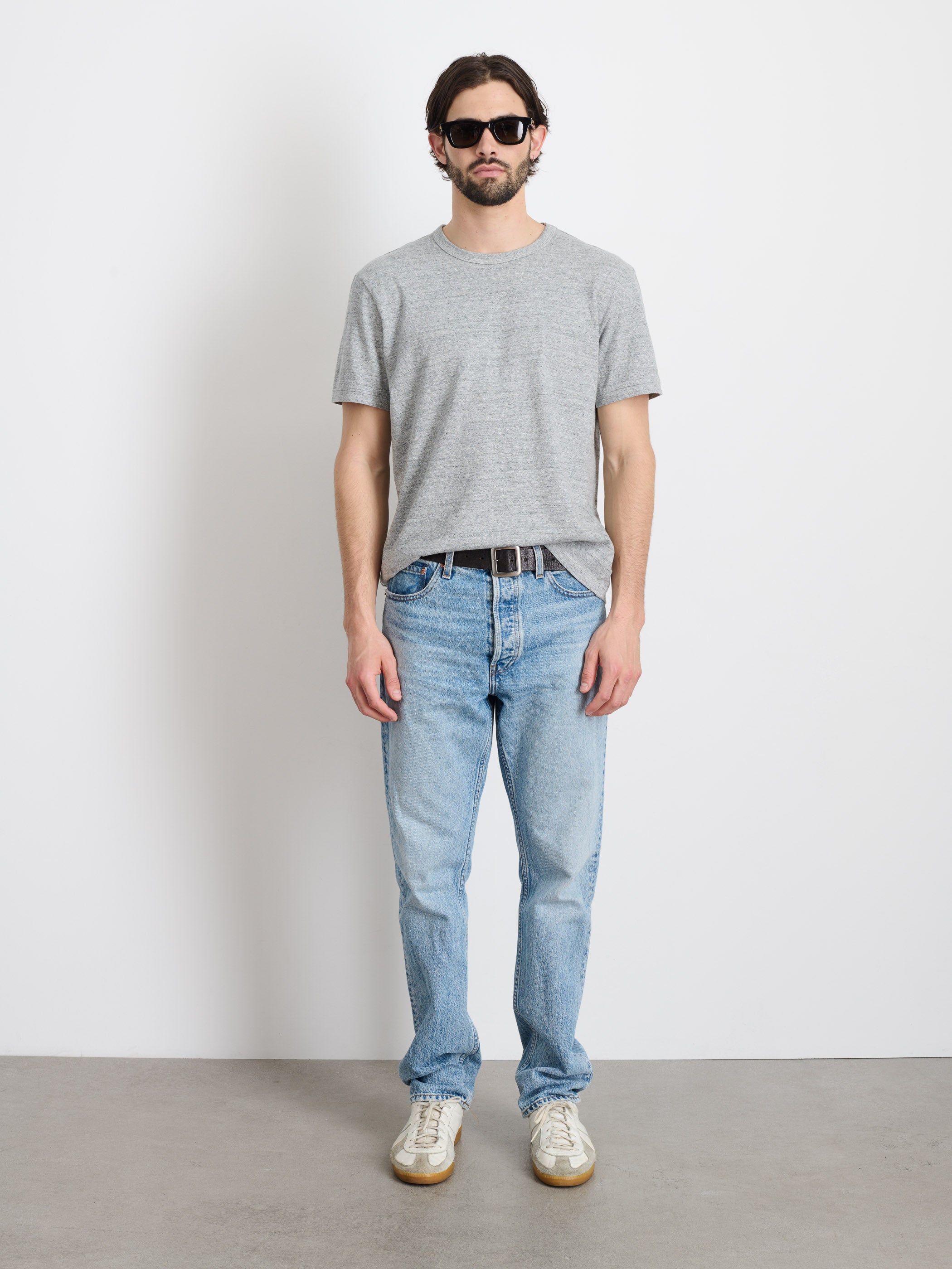 Premium Slub Cotton Standard T-Shirt for Men & Women - Comfortable Casual Wear for Everyday Outfits & Relaxing at Home