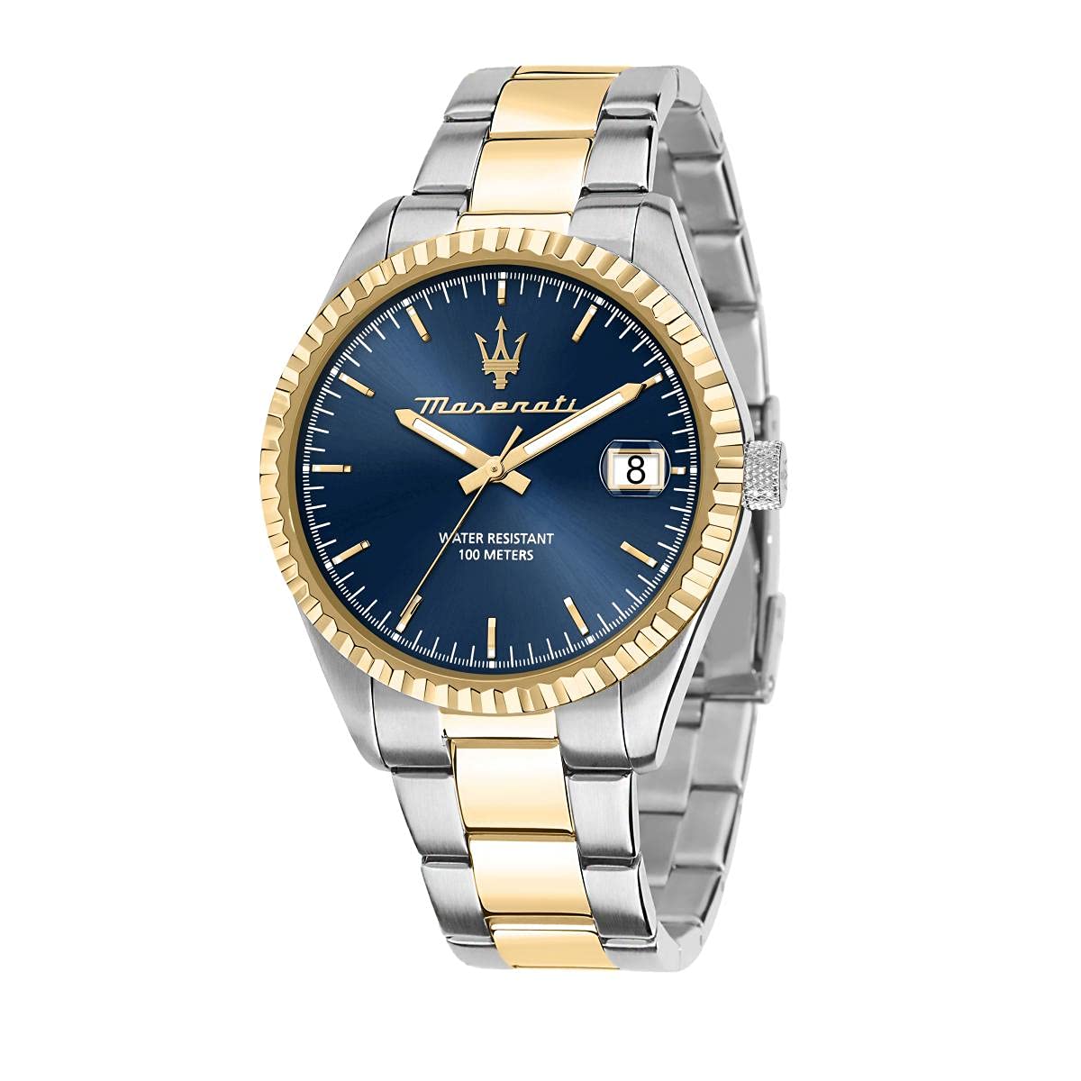 Maserati COMPETIZIONE 43mm Men's Luxury Sports Watch - Waterproof Chronograph for Business, Racing & Formal Occasions