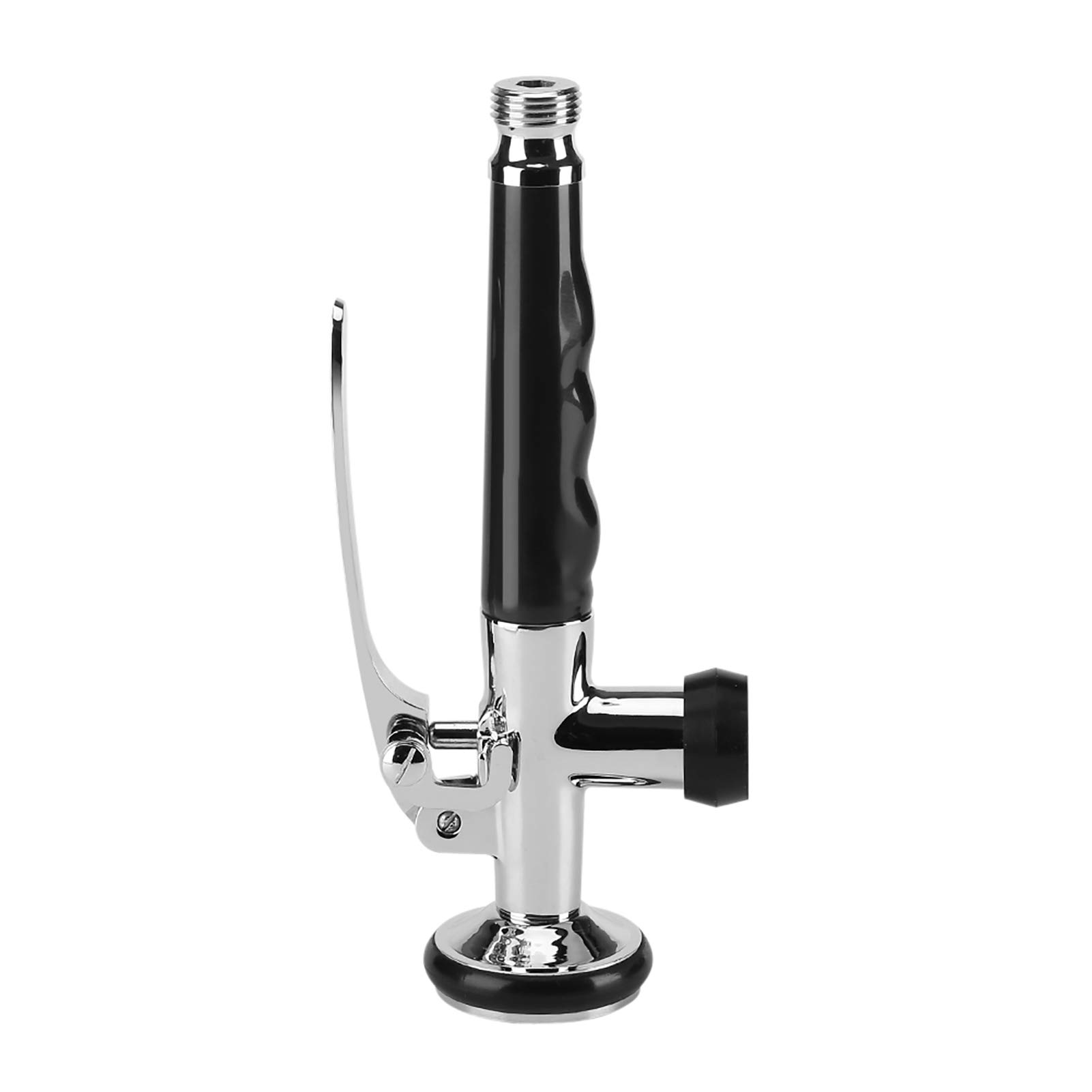 Oumefar Pre-Rinse Swivel Sprayer Faucet Set - Pull Down Kitchen Sink Faucet with Handle Grip - High Pressure Sprayer for Washing Dishes, Fruits & Vegetables - Perfect for Bathroom, Kitchen & Utility Sink
