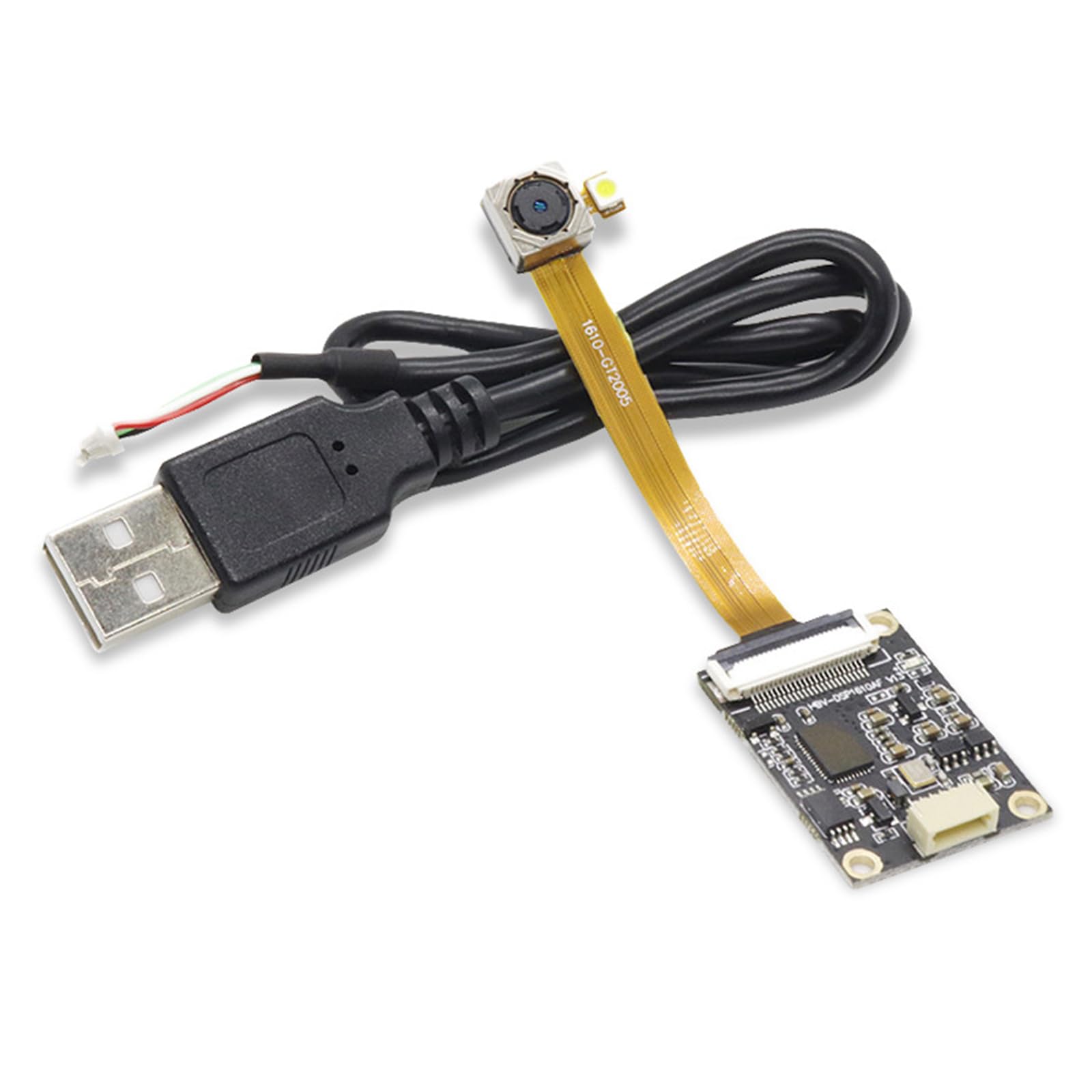 Glanhbnol USB 2MP HD Video Camera Module - 1280x960 Resolution, Auto Wide Angle Lens, Plug & Play USB Camera Board for PC/Laptop - Perfect for Video Conferencing, Live Streaming & Security Monitoring