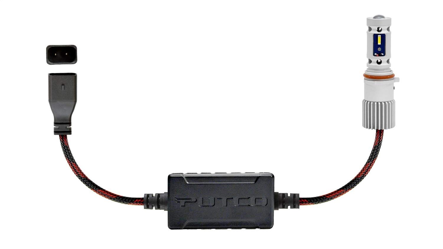 Putco 77PSX26-360 Universal Nitro 360 LED Fog Light Bulbs - White/Yellow Dual Color - PSX26 Replacement - Perfect for Off-Roading, Trucks & SUVs in Low Visibility Conditions