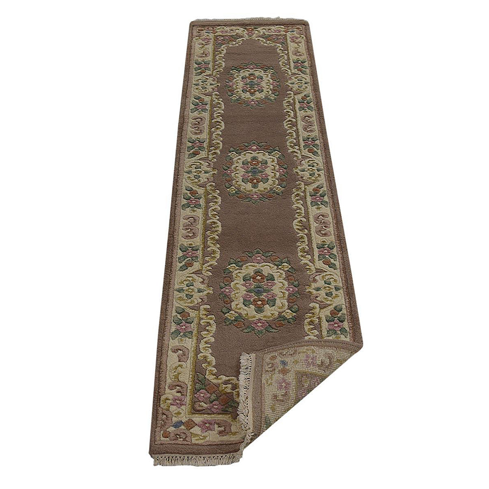Handmade Anatolian Aras Hand Knotted Wool Rug - Traditional Turkish Carpet for Living Room, Bedroom & Home Decor