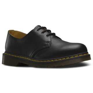 Dr. Martens 1461 Black Nappa Leather Oxford Shoes for Men & Women - Classic 3-Eye Lace-Up Style for Work, Casual & Everyday Wear