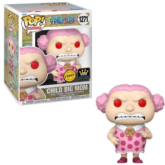 One Piece Anime Super Pop! Vinyl Figure - Big Mom (Specialty Series Chase) Collectible Toy for Fans | Perfect for Display, Gifts, and Anime Collections [1271]
