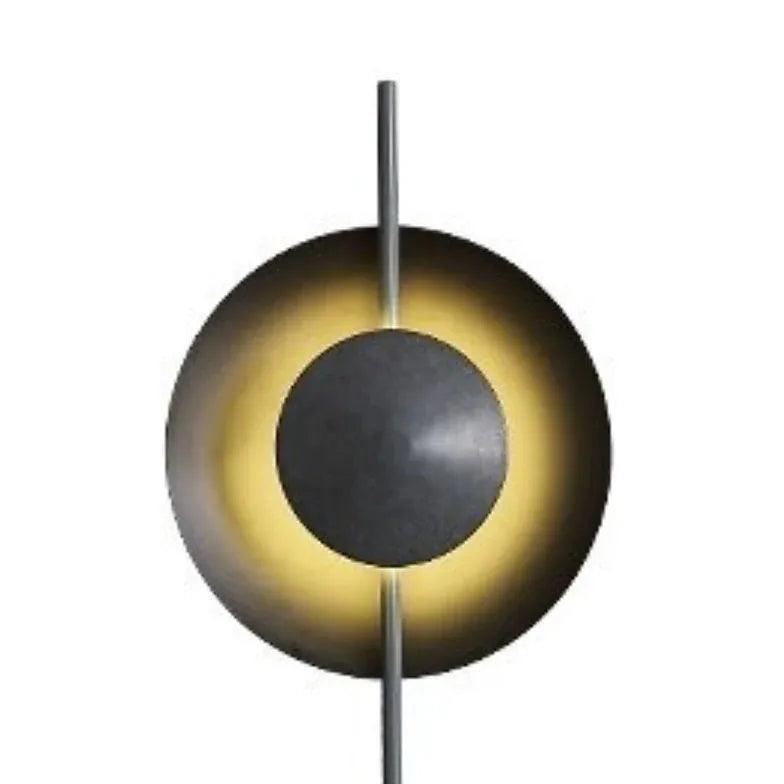 Modern Round LED Ring Floor Lamp - Minimalist Design for Living Room, Bedroom & Office Lighting - Dimmable Ambient Light for Home Decor