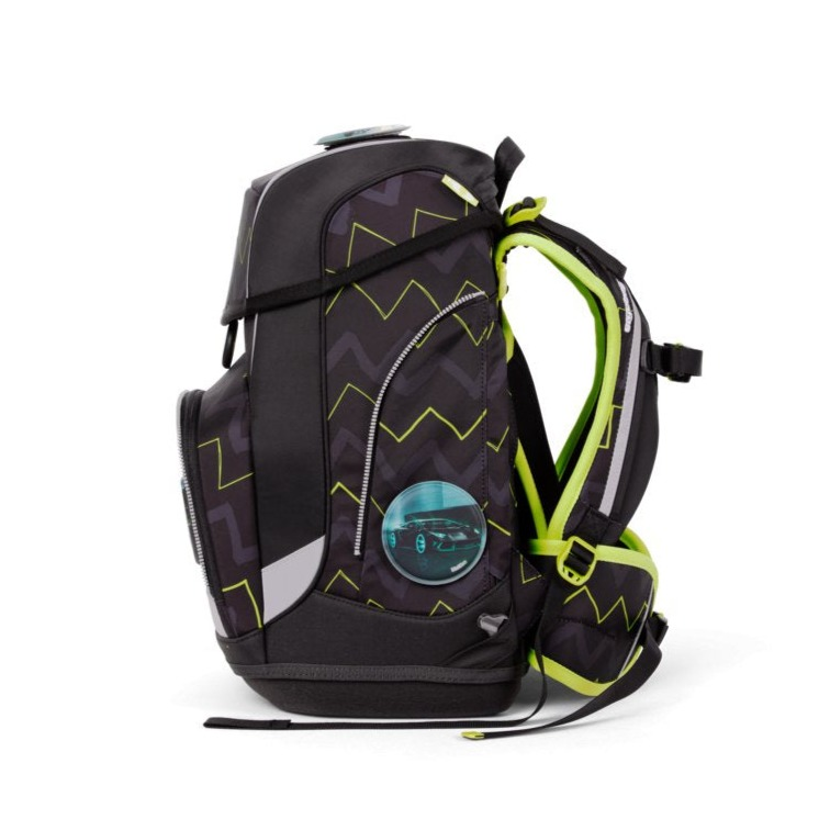Ergobag SET Cubo 5-Piece School Backpack with 200 BearPower - Durable Kids Bookbag for Elementary Students, Perfect for School, Travel & Outdoor Adventures