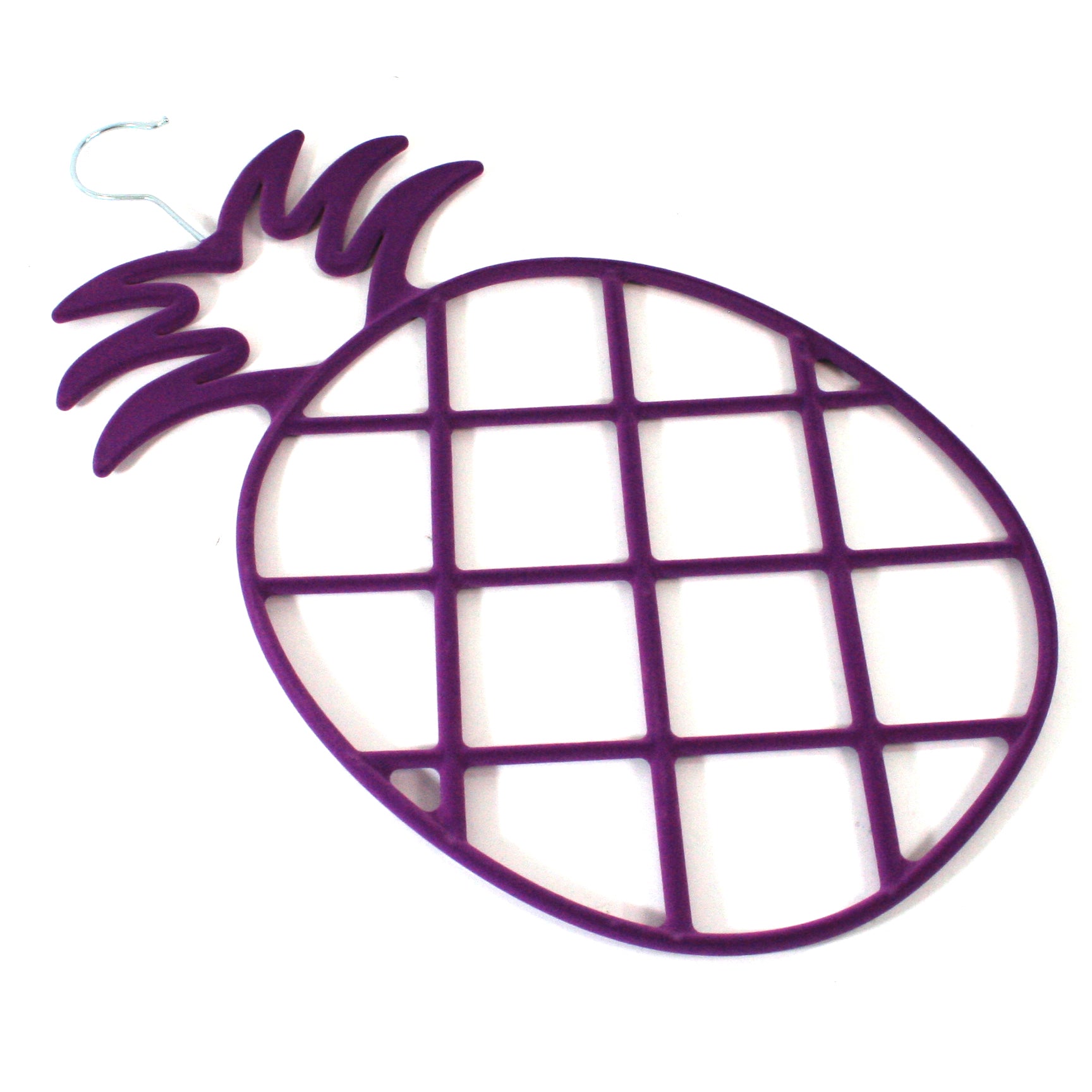 Pineapple Shaped Scarf Hanger - Stylish and Functional Closet Organizer for Scarves, Shawls, and Accessories - Perfect for Bedroom, Closet, or Dorm Decor