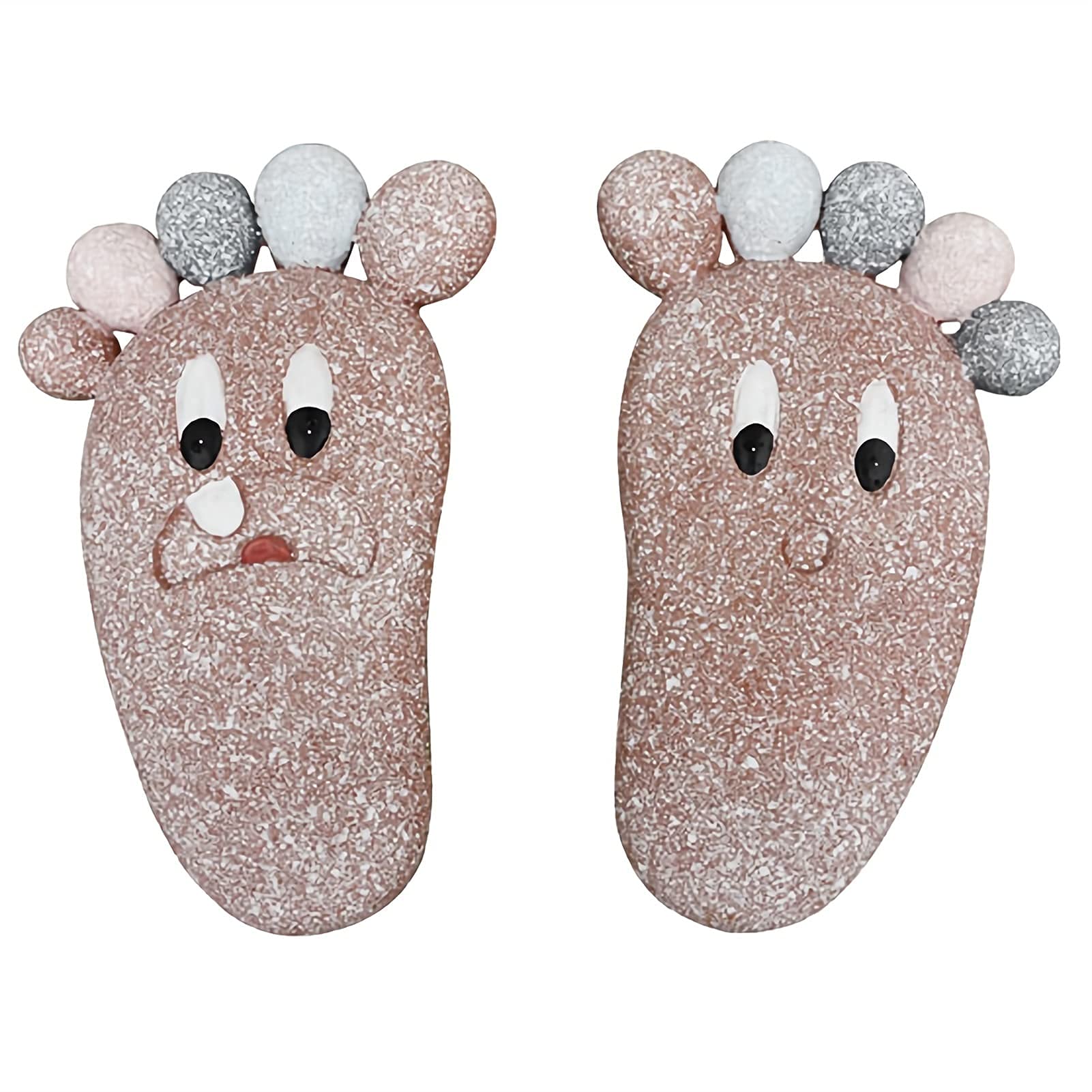 OHHG Resin Cartoon Character Stepping Stones - Creative Garden Decor for Courtyard, Lawn & Outdoor Footprint Pathway | Fun Yard Ornaments for Kids Play Area & Landscape Design