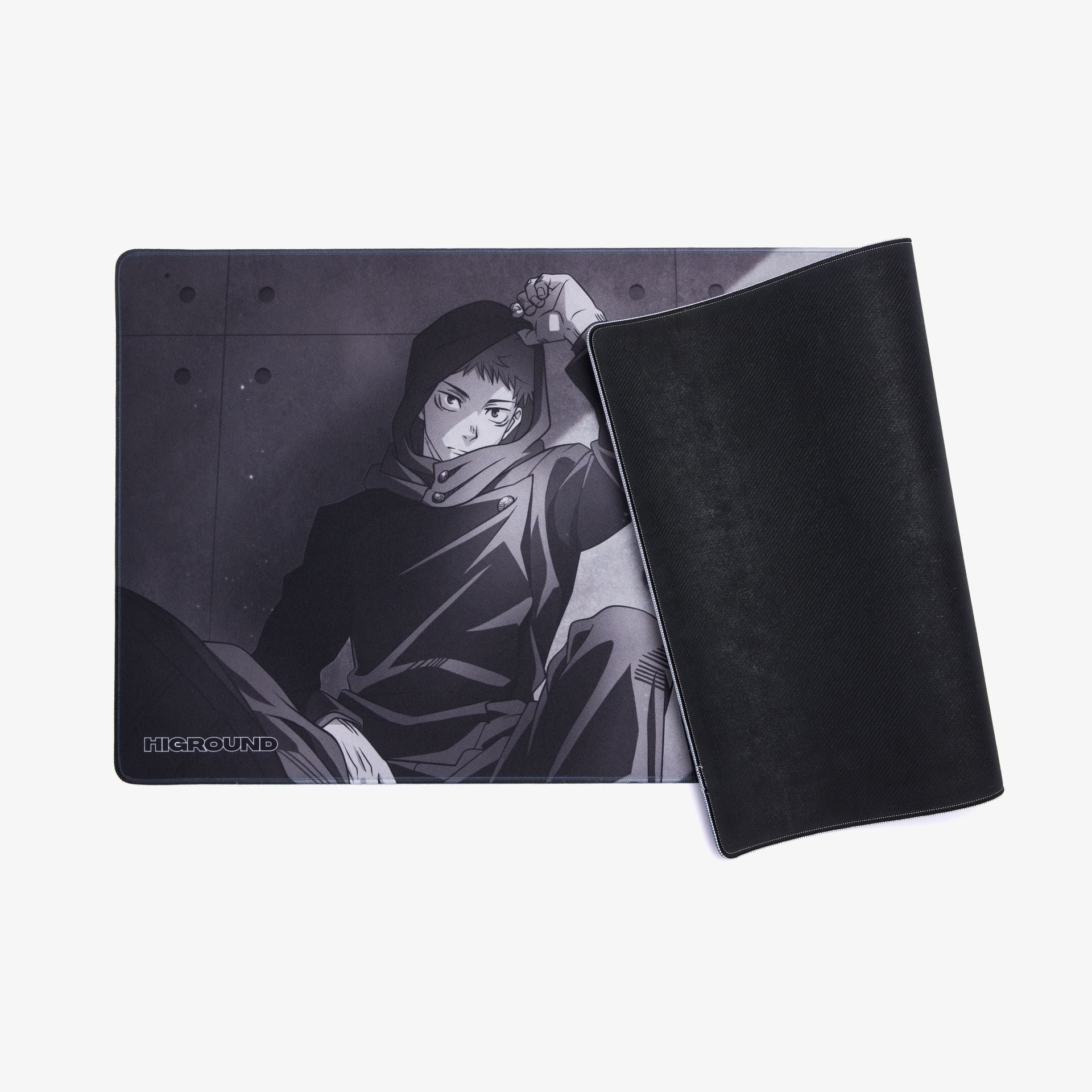 Official Jujutsu Kaisen JJK x HG Large Gaming Mouse Pad - Yuji Itadori & Megumi Fushiguro Anime Design - Perfect for PC Gaming, Office Work & Anime Decor