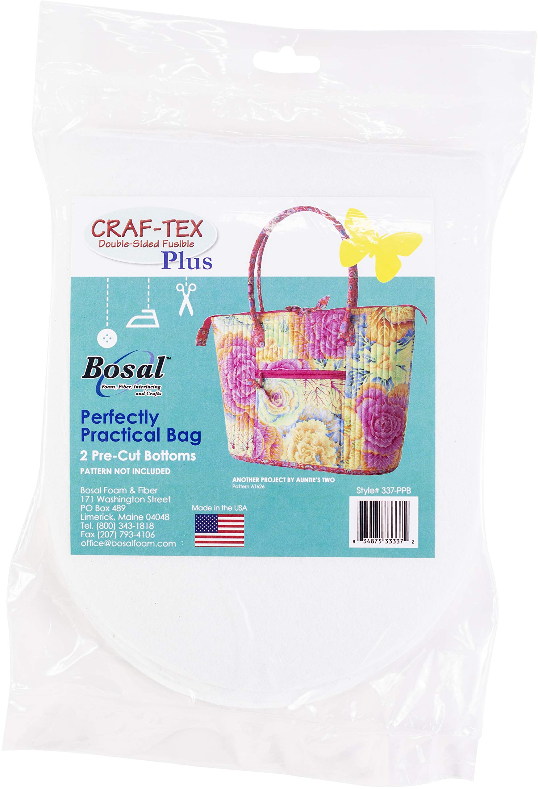 Bosal Craf-Tex Double-Sided Fusible Foam Stabilizer for Sewing & Quilting