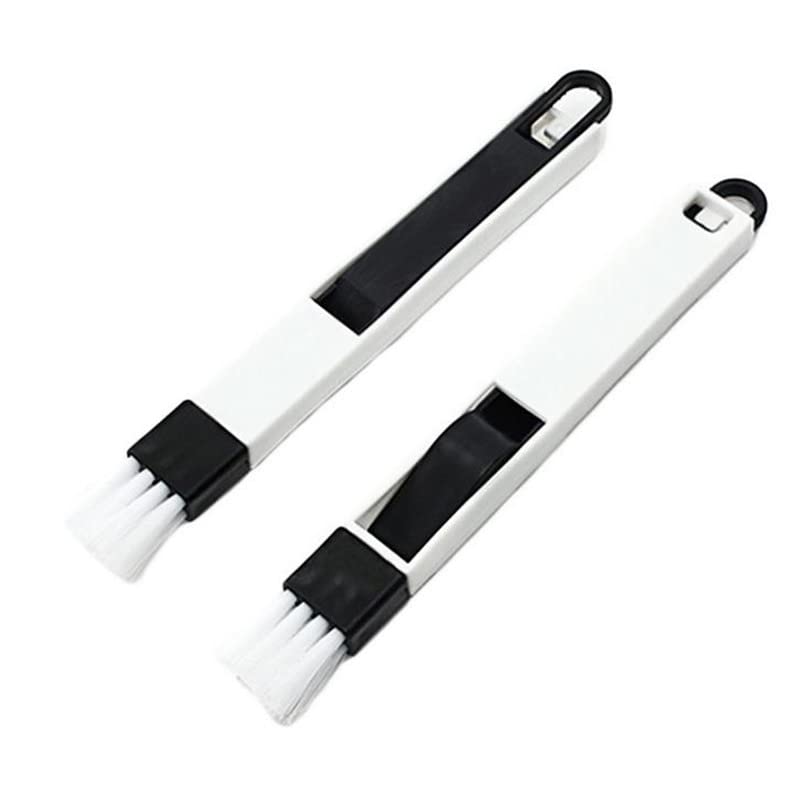 Multi-Function Window Groove Cleaning Brush & Keyboard Cleaner - Home & Kitchen Cleaning Tools for Windows, Keyboards, Appliances - Perfect for Deep Cleaning Hard-to-Reach Areas