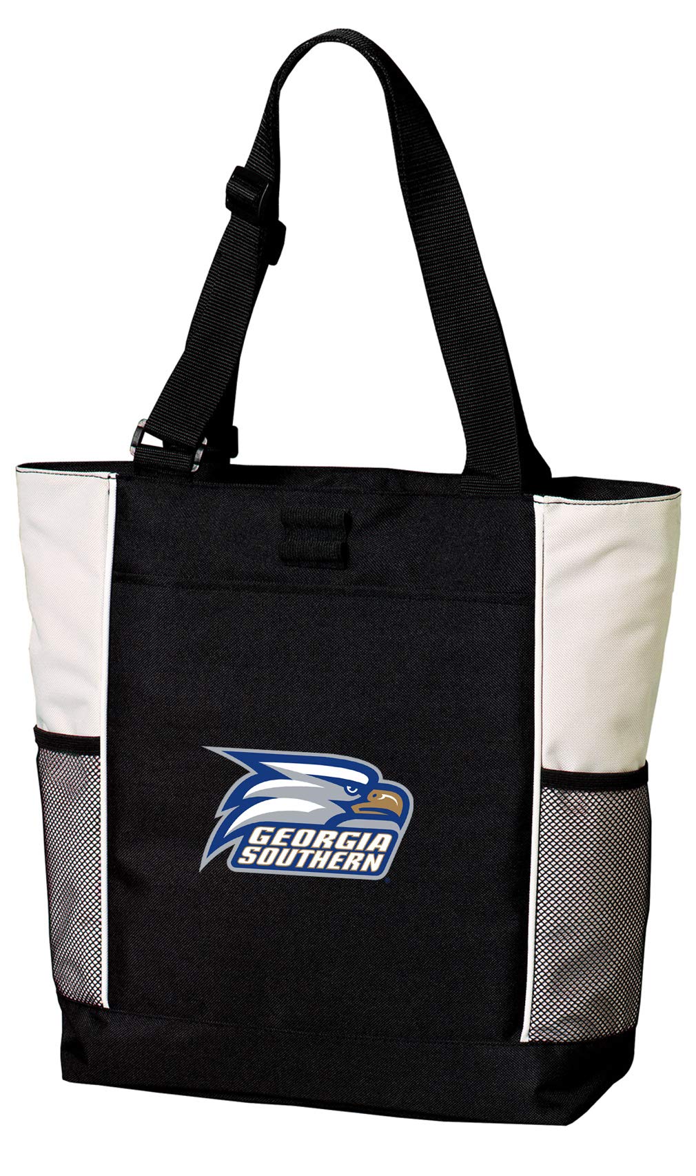 Georgia Southern Eagles Tote Bag with GS Logo - Durable Canvas Tote for Beach, Pool, Travel & Shopping - Perfect College Fan Gift & Everyday Carry Bag