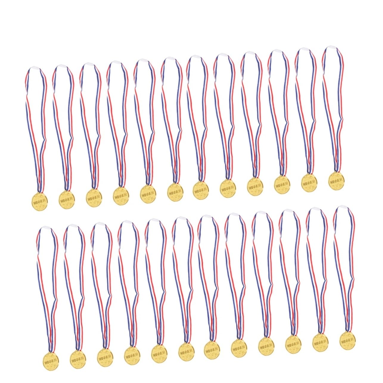 Toddmomy 48 Pcs Kids Toy Medals - Award Medals for Children, Winner Medals for Sports & School Events - Perfect for Birthday Parties, Classroom Rewards & Competition Prizes