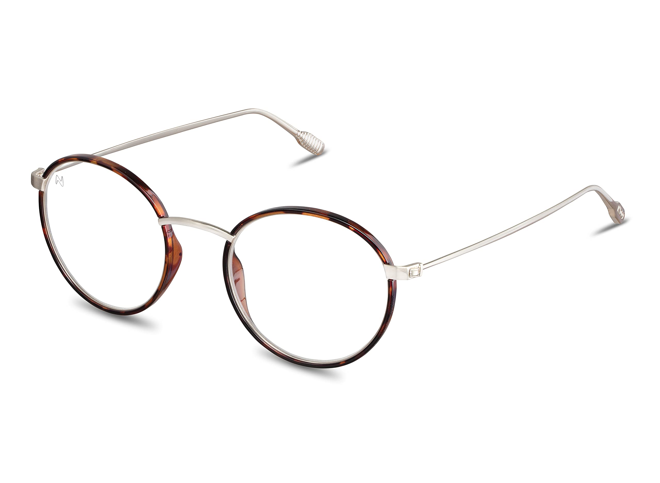 NOOZ Optics Anti Blue Light Reading Glasses for Women & Men - Lightweight Computer Glasses with UV Protection & Compact Case - ELA DUAL Rectangular Frame for Office, Gaming & Digital Eye Strain Relief