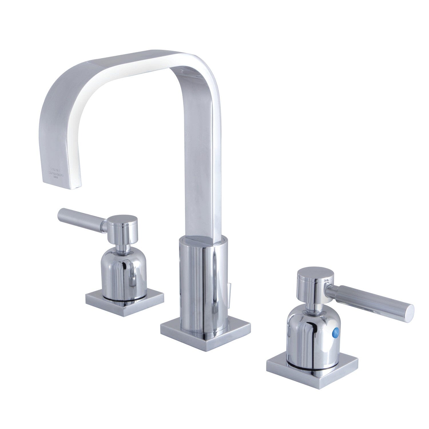 Concord 3-Hole Widespread Bathroom Faucet - Two Handle Deck Mount Sink Faucet with Pop-Up Drain - Perfect for Bathroom Vanity, Powder Room & Guest Bath Installation