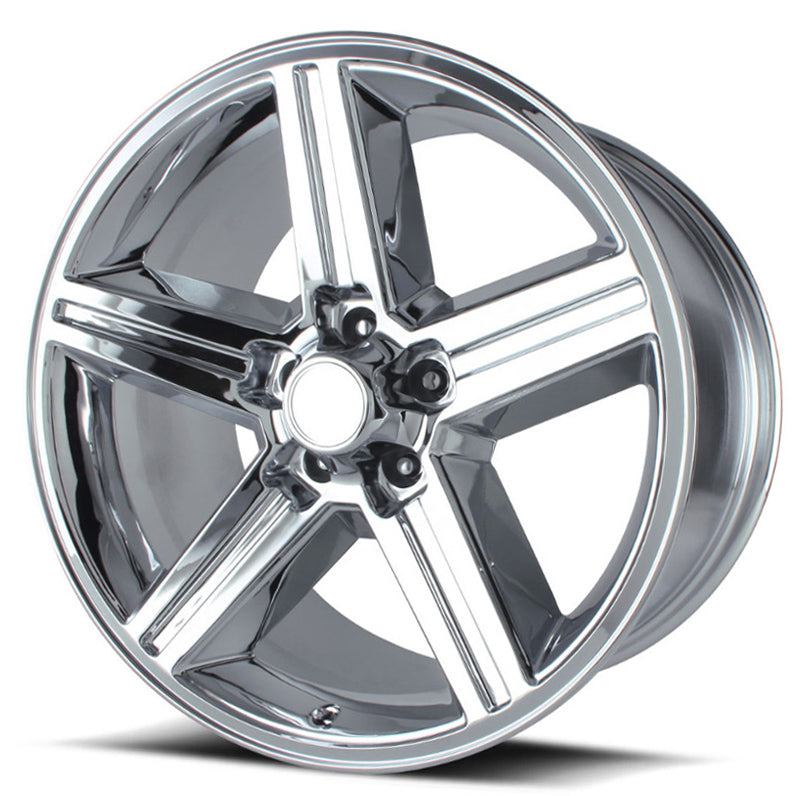 22 Inch IROC Chrome Rims - 5 Lug & 6 Lug Universal Fit for Chevy, Ford, Dodge - Perfect for Muscle Cars & Custom Trucks