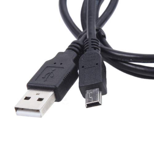 Mini USB Sync Cable for Philips Digital Photo Frame - Fast Data Transfer & Charging Cord - Compatible with Keychain Digital Picture Frames (Home, Office, Travel Use)