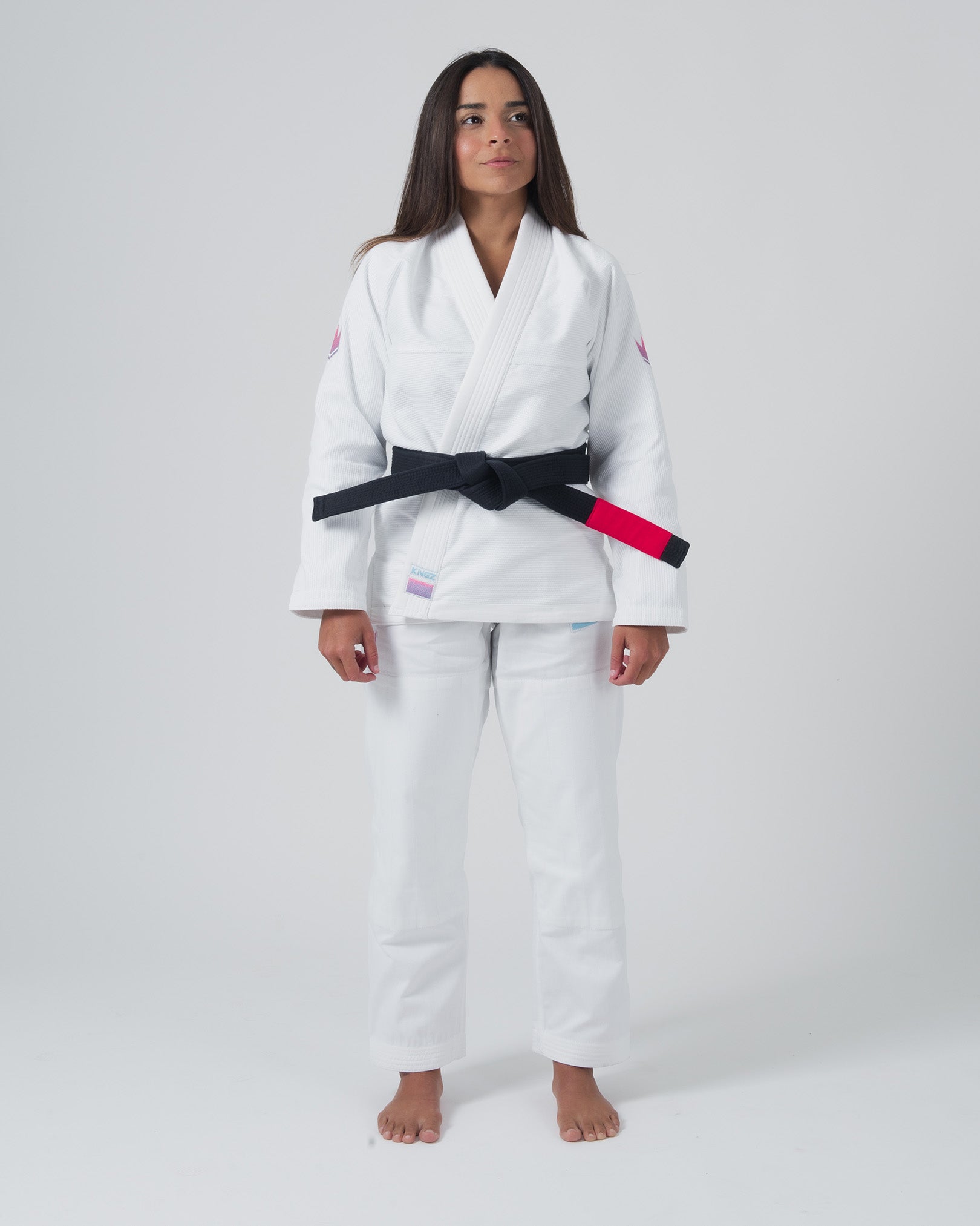 Empowered Women's Jiu Jitsu Gi - Premium White BJJ Uniform for Training & Competition - Perfect for Brazilian Jiu-Jitsu, MMA & Self-Defense Classes