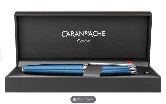 Caran D’Ache Leman Mechanical Pencil - Grand Blue Luxury Writing Instrument for Professionals & Artists | Perfect for Sketching, Note-Taking & Office Use