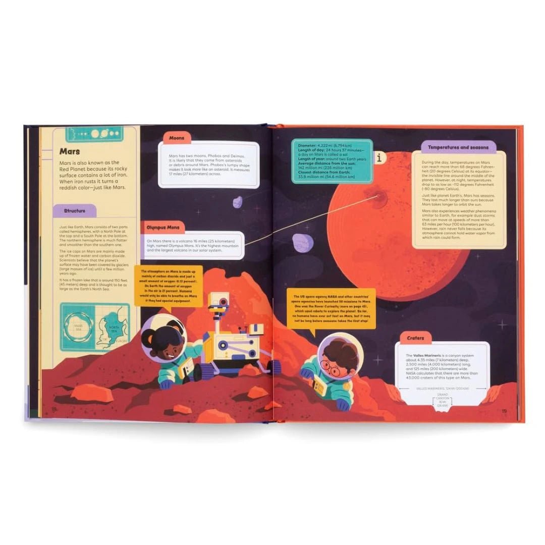 Anne Ameri Siemans: Exploring Space - Illustrated by Anton Hallmann | Space Exploration Book for Kids, Educational Gift for Young Astronomers
