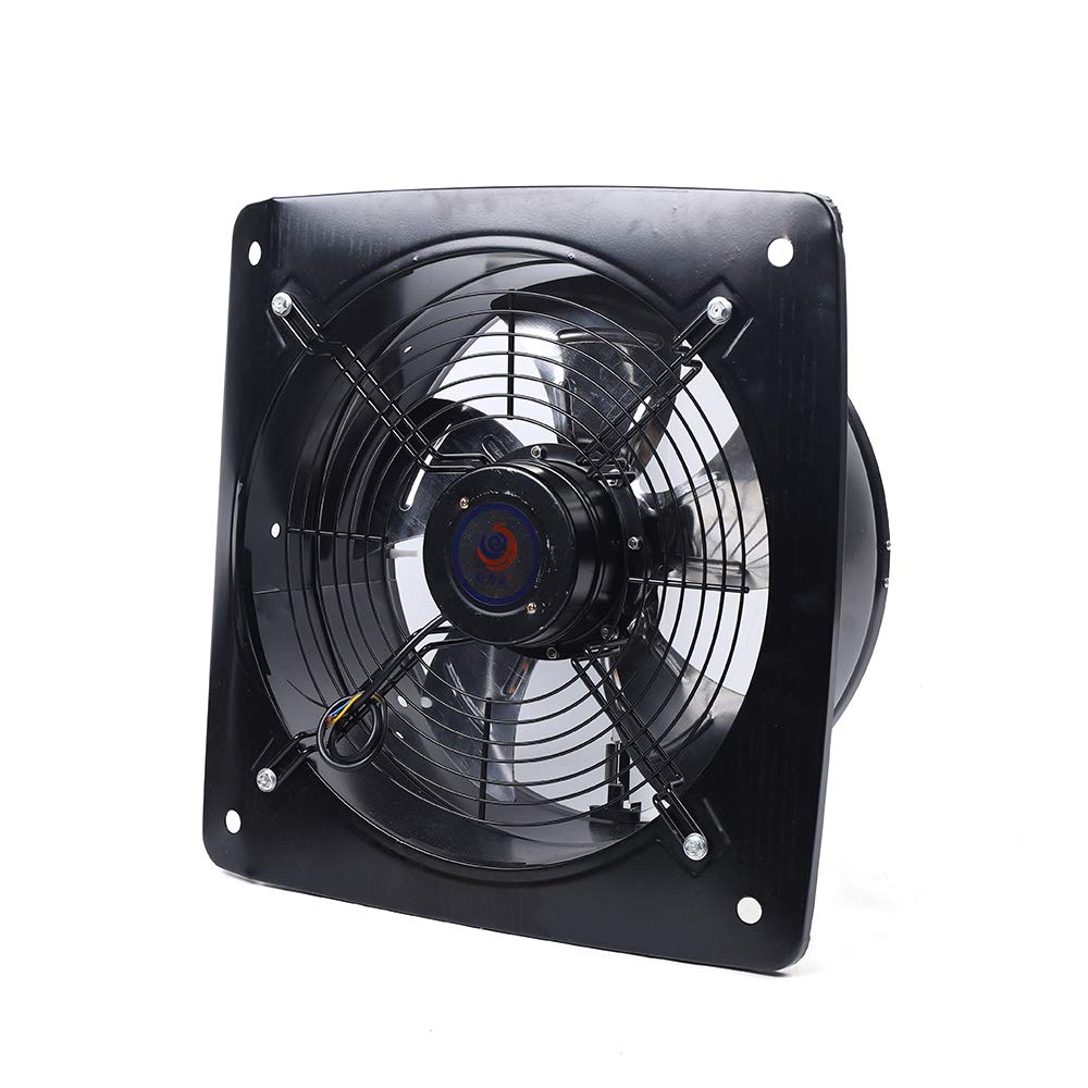 16 Inch Wall Exhaust Axial Fan - 550W 110V Through-Wall Ventilation Fan with 8000m³/h Airflow - Powerful Extractor Blower for Kitchen, Garage, Warehouse & Commercial Spaces