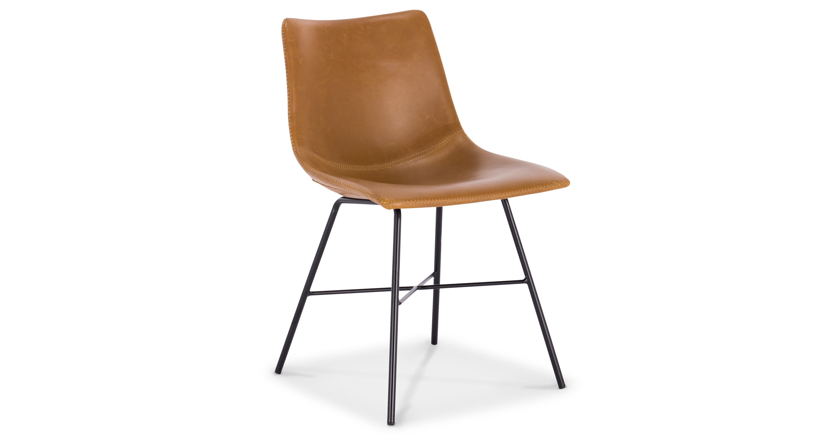 Paxton Modern Dining Chair - Sturdy Wooden Kitchen Chairs Set of 2, Comfortable Upholstered Seat - Perfect for Dining Room, Kitchen, Breakfast Nook & Small Spaces