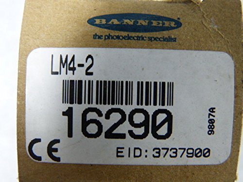 LM4-2 16290 Multi-Beam Logic Module - Adjustable Range, ON Power Block Input, One-Shot Retriggerable Function with Interconnecting Pins - Ideal for Industrial Automation & Sensor Control Systems