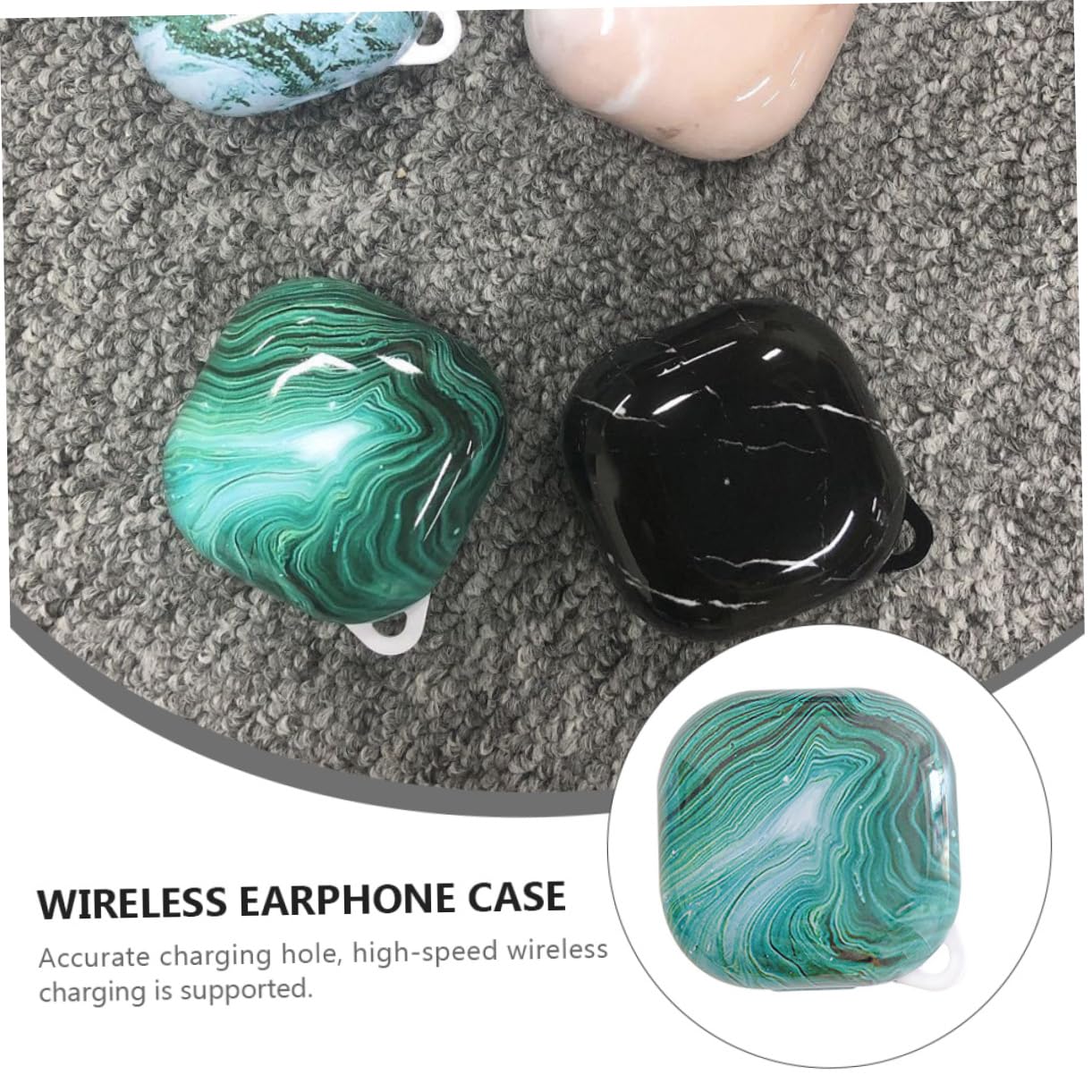 ARTIBETTER 3-Pack Wireless Earbuds Case - Silicone Protective Cover for AirPods & Bluetooth Earbuds - Durable, Shockproof Headphone Storage Case for Travel, Gym & Daily Use