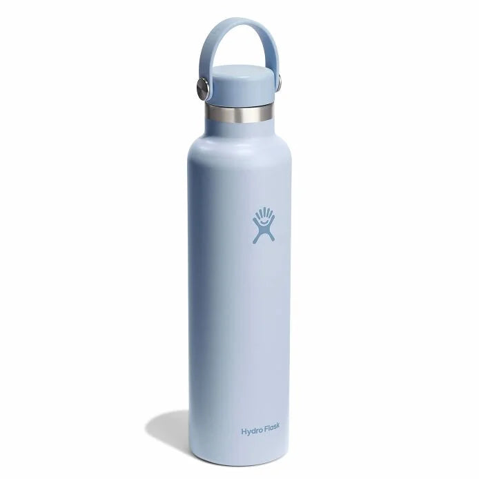 24 oz Standard Mouth Water Bottle - BPA-Free, Leak-Proof Stainless Steel Insulated Bottle for Gym, Hiking & Everyday Use