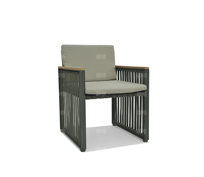 Premium Teak Wood Dining Table and Chairs Set - Outdoor/Indoor Patio Furniture for Garden, Backyard, and Restaurant Use